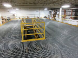 Custom Mezzanine Project - Altorfer / Cedar Rapids, IA