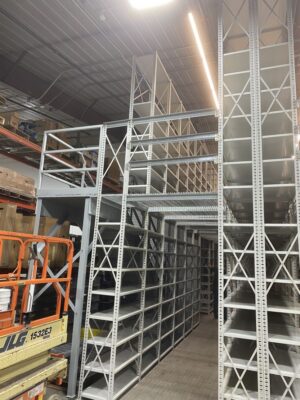 Alternative view of Shelving Supported Mezzanine for Customer