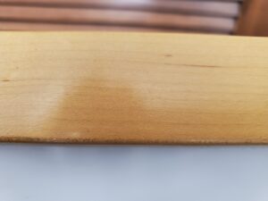 Alternative view of Polyvision Maple Frame Magnetic White Board - Used