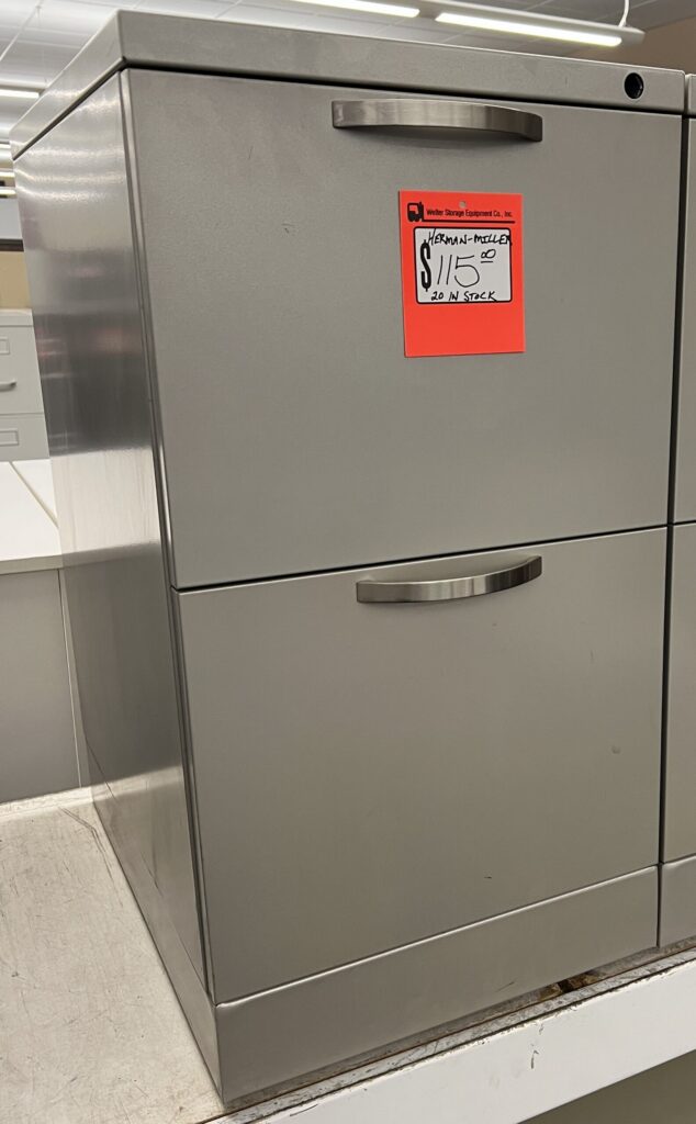 Herman Miller Beige File File Drawer Pedestal - Used