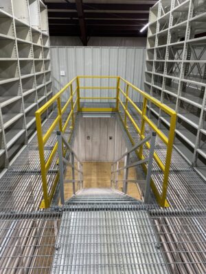 Shelving Supported Mezzanine for Auto Parts Customer - Image 4