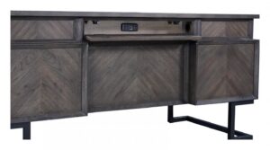 Aspenhome Harper Point Executive Desk- New - Image 3