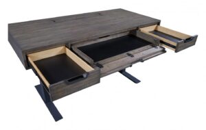 Alternative view of Aspenhome Harper Point Adjustable Lift Desk- New