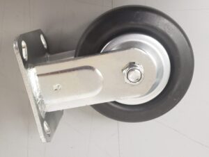 5”x 2” Set of 4 NIB / 2 Swivel Fork with Brake & 2 Standard Casters - New Surplus - Image 5