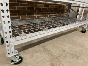 Maximus HD "Standard" Workbench w/ Casters & Full Wire Undershelf - New Surplus - Image 4