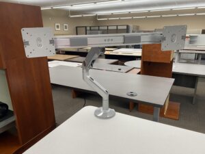 Humanscale Sliding Dual Monitor Arm- Used