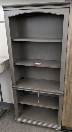 Aspenhome Oxford-Peppercorn Bookcase - New