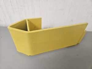 6"x12" End Of Rack Frame Protector (Repainted) - Used