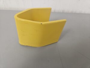 4"x6" Pallet Rack Leg Guard 1/4" Steel (Sets Up 1/4" From Floor) 3/4" Anchor Hole - New Surplus - Image 3