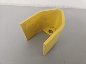 4"x6" Pallet Rack Leg Guard 1/4" Steel (Sets Up 1/4" From Floor) 3/4" Anchor Hole - New Surplus