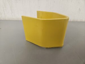 4"x6" Pallet Rack Leg Guard 1/4" Steel (Sets Up 1/4" From Floor) 3/4" Anchor Hole - New Surplus - Image 6