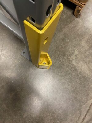 18" Pallet Rack Frame Protector (Repainted) - Used