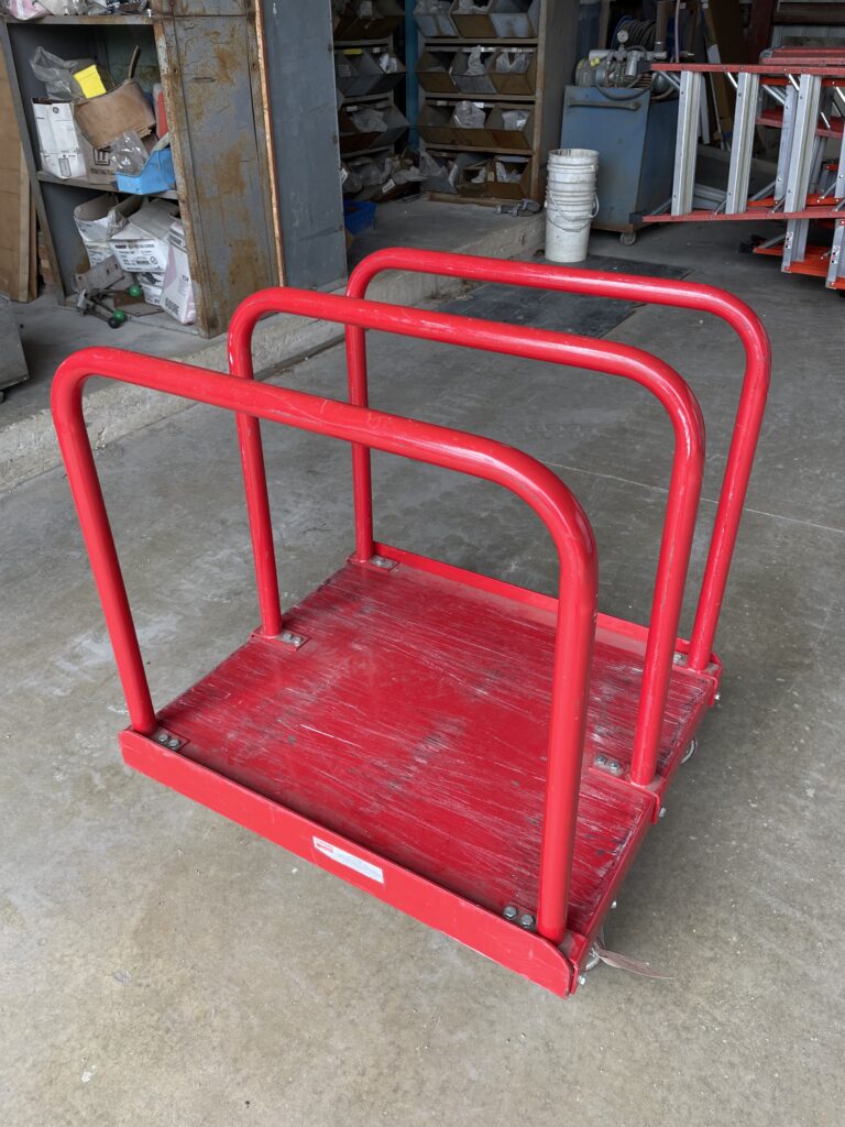 Rugged Steel Drywall Cart - Used - Welter Storage