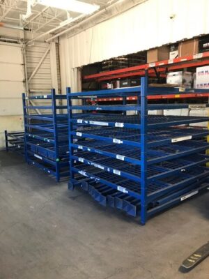 Alternative view of 77"x77"x64" (tall) E-Deck Brand Stack Racks / Great for Bulky Items & Tires - Used