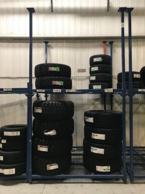 77"x77"x64" (tall) E-Deck Brand Stack Racks / Great for Bulky Items & Tires - Used