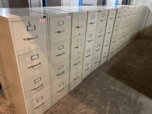 Variety of Quality 4-Drawer Letter Files - Used