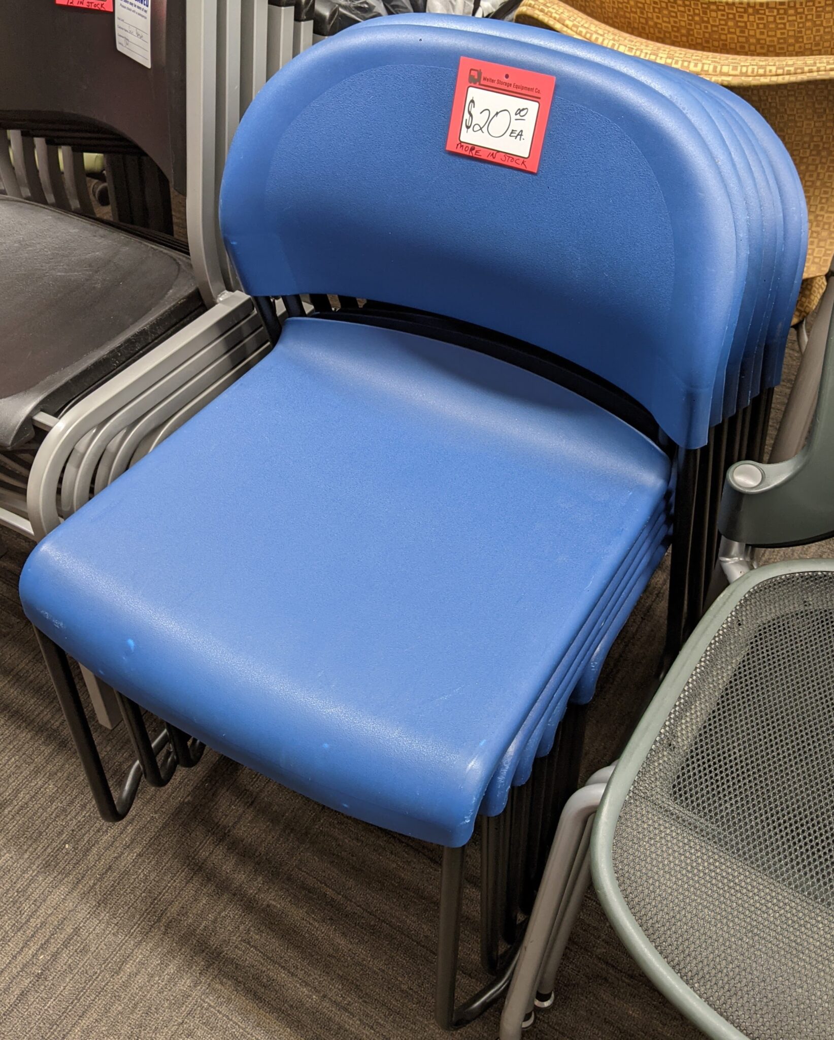 Used Stack & Folding Chairs Archives Welter Storage