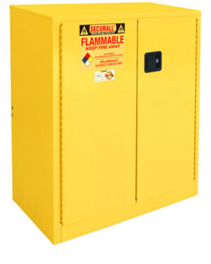 Securall A130 Flammable Storage Cabinet  30 Gal. Storage Capacity – New