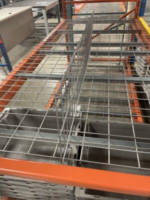 12”x 45.5” Wire Deck Dividers - Used - Image 3