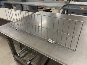 12”x 45.5” Wire Deck Dividers - Used