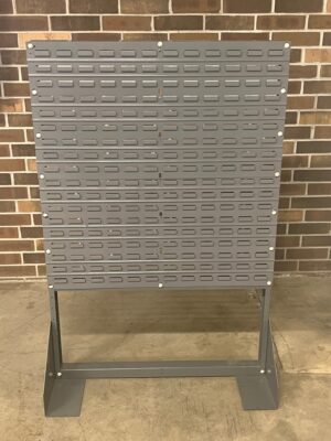 Alternative view of Single Sided Floor Rack Bin Organizer w/New Orbis Parts Bins - New