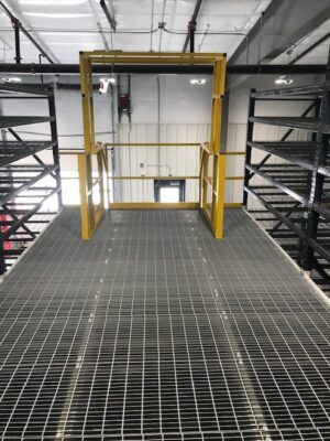 Alternative view of Pallet Rack Supported Mezzanine