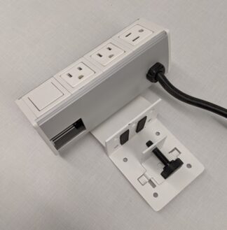 Alternative view of Haworth Desk-Clamp Power Hub - Used