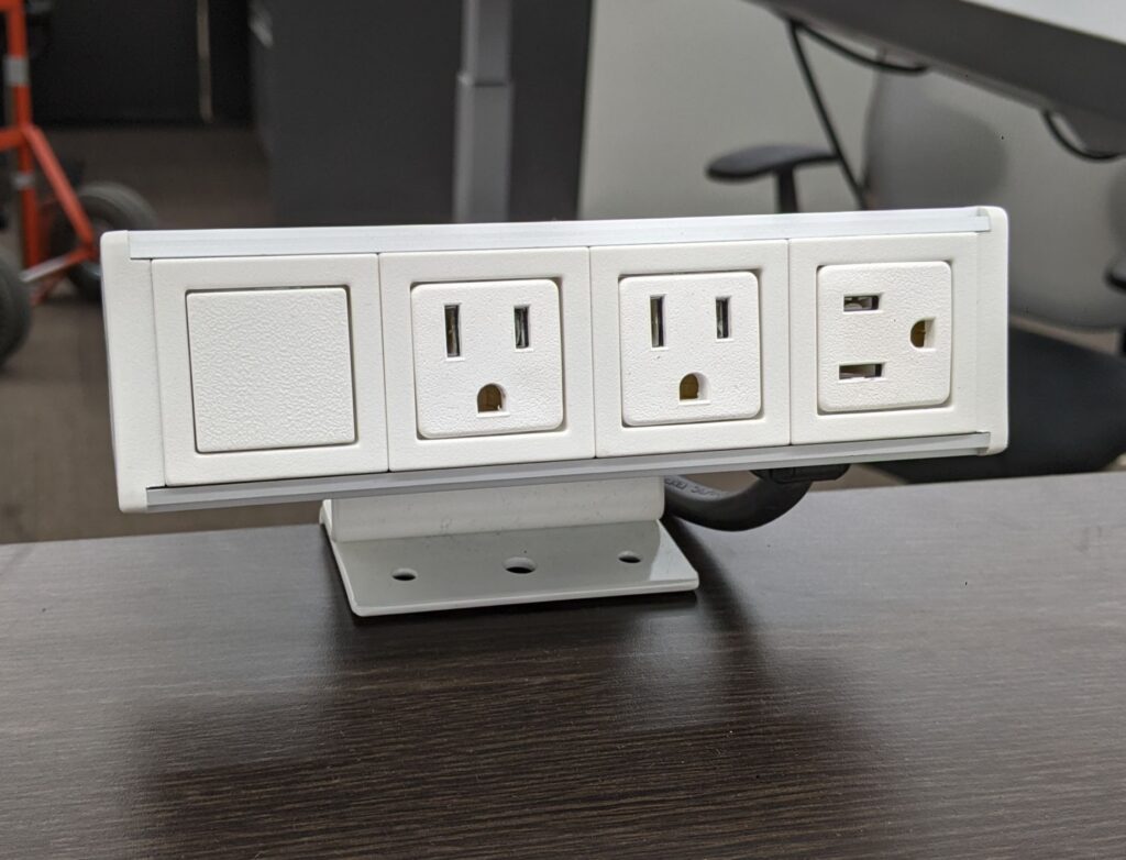 Haworth Desk-Clamp Power Hub - Used