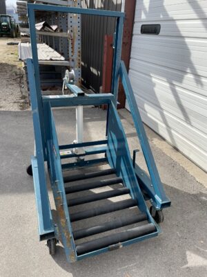 Alternative view of BHS Model BTC-24 Manual Battery transfer Carriage - Used