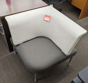 Herman Miller "Public Office Landscape" Mesh Back Corner Lounge Chairs - Used