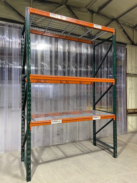 42"x 93" (12'-0" Tall) Ridg-U-Rak Brand Pallet Rack - New & Used Mix