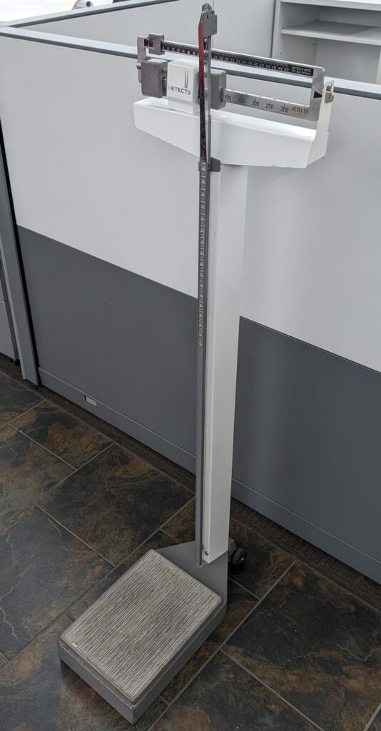 Detecto Mechanical Beam Scale w/ Height Rod - Used