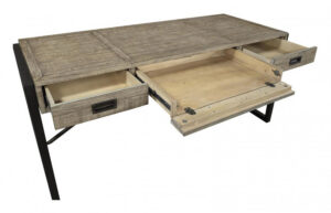 Alternative view of Aspenhome Grayson Cinder Grey Writing Desk - New
