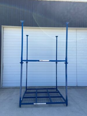 Alternative view of 48"x77"x64" (tall) E-Deck Brand Stack Racks (Several Available) / Great for Large Items & Tires - Used (Copy)