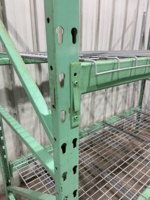 Alternative view of 42” Deep x 96” Long (Assorted Heights) Frick Galliger Pallet Rack Shelving - Used