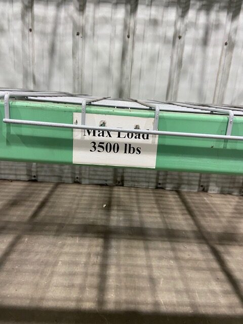 42” Deep x 96” Long (Assorted Heights) Frick Galliger Pallet Rack Shelving - Used - Image 3