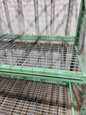 42” Deep x 96” Long (Assorted Heights) Frick Galliger Pallet Rack Shelving - Used - Image 4