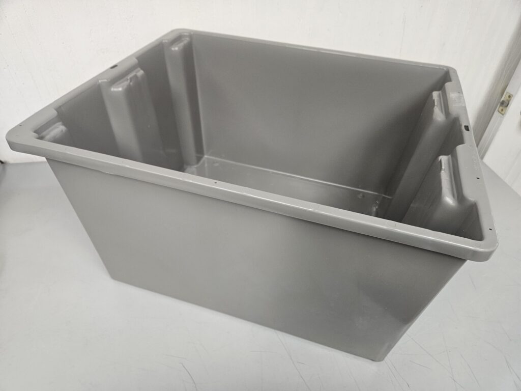 LEWISBins SN2420-12 Polyethylene Container 24"L x 20"W x 13"H, Gray - New Surplus
