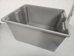 LEWISBins SN2420-12 Polyethylene Container 24"L x 20"W x 13"H, Gray - New Surplus