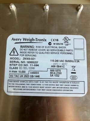 B-Tek BT-6060-4K-FEFS-TA 5'x 5' Pallet Scale With Ramp & Weigh-Tronix Monitor - Slightly Used - Image 4