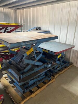 Allen Model #2000 Industrial Load Leveler Spring Loaded Pallet 36X46" - Used