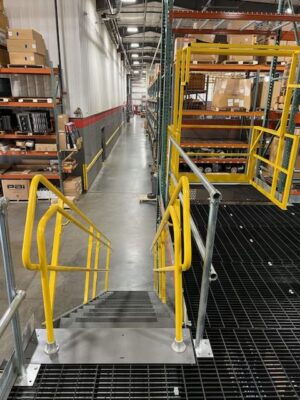 Alternative view of Shelving Supported Mezzanine - Iowa Customer 2024
