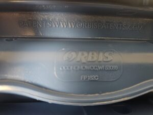 Pallet of 100 / ORBIS® Flipak® FP182C Blue Plastic Distribution Container 21-13/16"L x 15-3/16"W x 12-7/8"H - New Surplus - Image 6