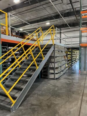 Shelving Supported Mezzanine - Iowa Customer 2024