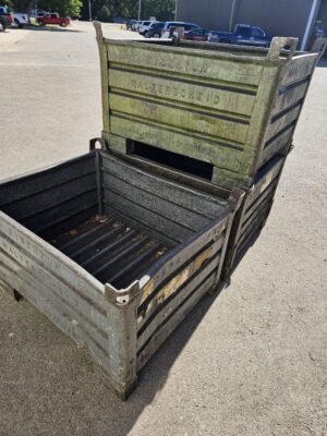 Stackable Steel Tub 40"x32"x24" - Used