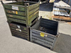 Stackable Steel Tub 40"x32"x24" - Used - Image 3