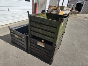 Stackable Steel Tub 40"x32"x24" - Used - Image 4