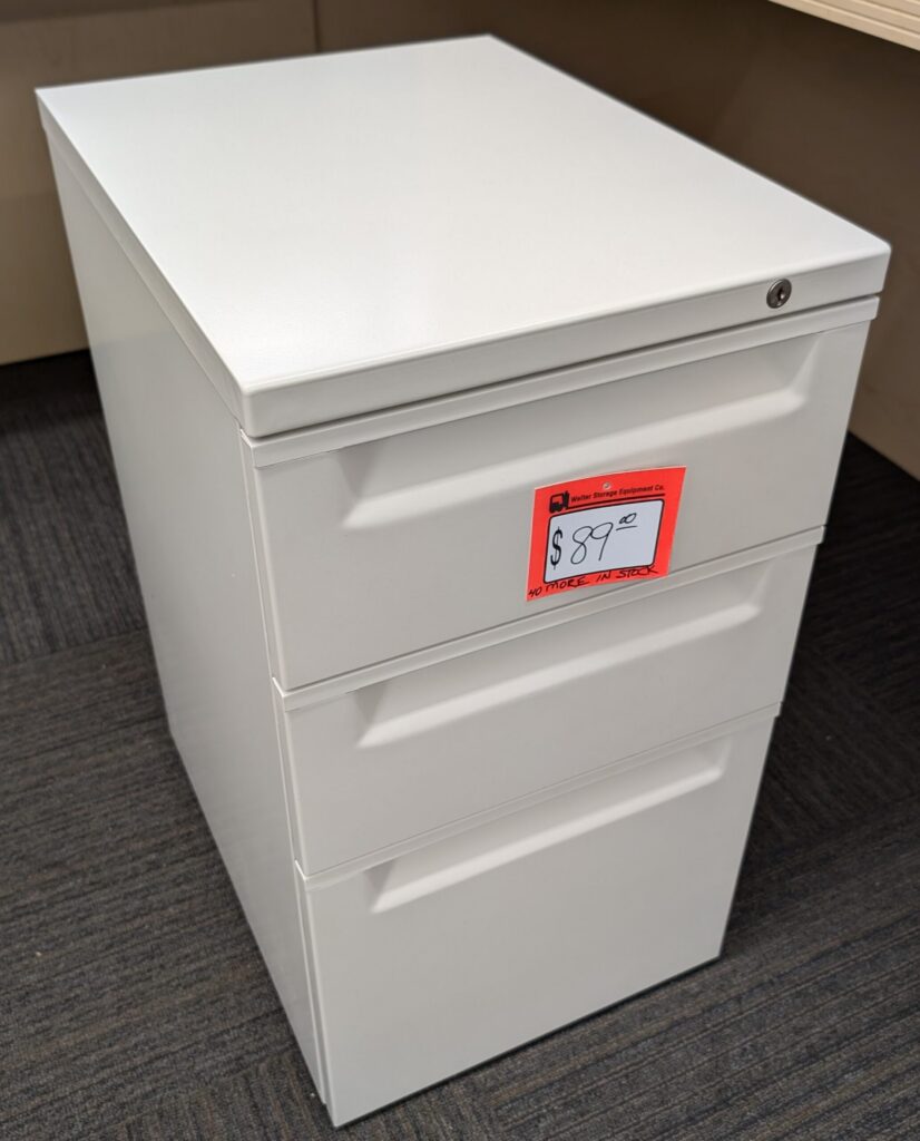 Muslin Box/Box/File Pedestal - Used