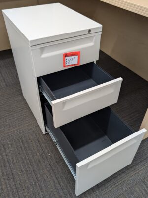 Alternative view of Muslin Box/Box/File Pedestal - Used