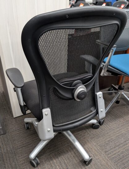 9 To 5 Mesh Back Silver Frame Task Chair - Used - Image 3